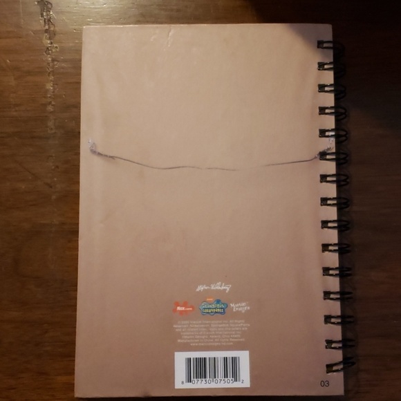 Nickelodeon SpongeBob SquarePants address book - Picture 2 of 5